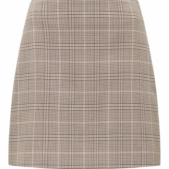 NEW Ever New Women Scarlett Check Mini Skirt Size 6 - Picture 2 of 5